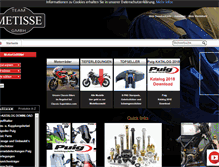 Tablet Screenshot of metisse.de
